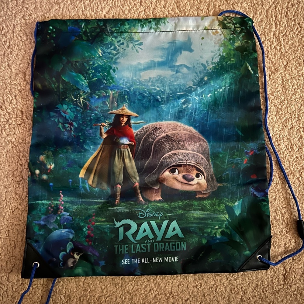 Raya and the Last Dragon Drawstring Bag